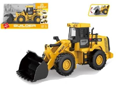 Opakowanie Auto budowlane spychacz światło i dźwięk 30cm