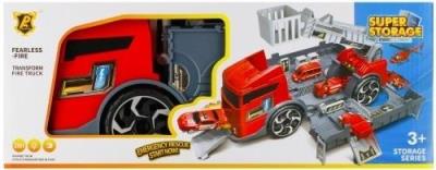 Opakowanie Auto ciężarowe z akcesoriami kontener