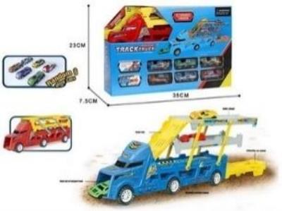 Opakowanie Auto laweta + auta 6szt mix