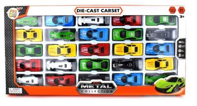 Opakowanie Auto metalowe 25szt