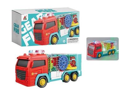 Opakowanie Auto na baterie straż pożarna przezroczysta