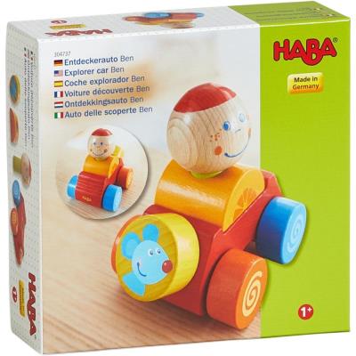 Auto odkrywców Ben. Wydawca: Haba. SmakLiter.pl Opakowanie Auto odkrywców Ben