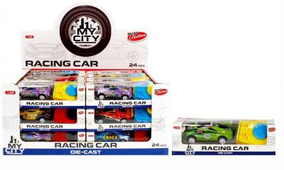 Opakowanie Auto osobowe metalowe z wyrzutnią