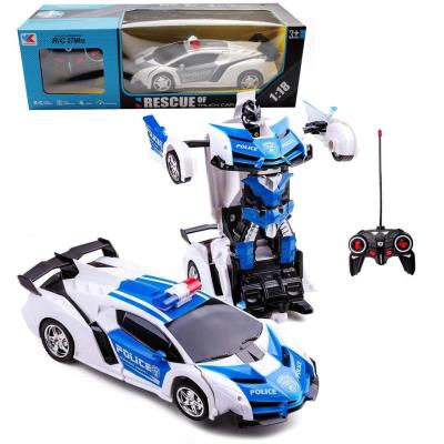 Opakowanie Auto policyjne robot na radio