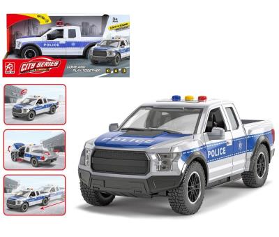 Opakowanie Auto policyjne światło i dźwięk