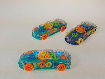 Opakowanie Auto przezroczyste świecące MIX