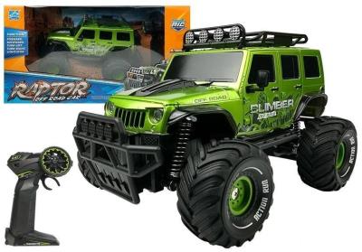 Opakowanie Auto R/C Jeep zielony 2.4G