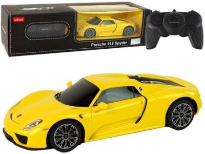 Opakowanie Auto R/C Porsche 918 Rastar 1:24 żółte