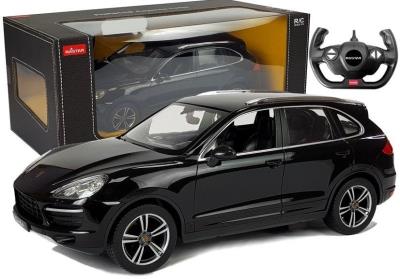 Opakowanie Auto R/C Porsche Cayenne Turbo Rastar 1:14 czarne