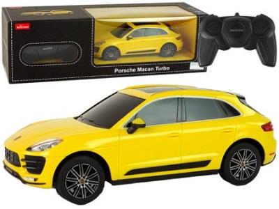 Opakowanie Auto R/C Porsche Macan Turbo Rastar 1:24 żółte