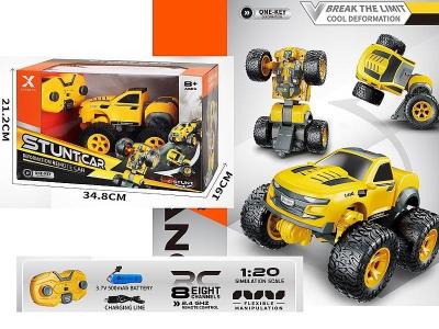 Opakowanie Auto R/C transformujące 1:20 z ładowarką