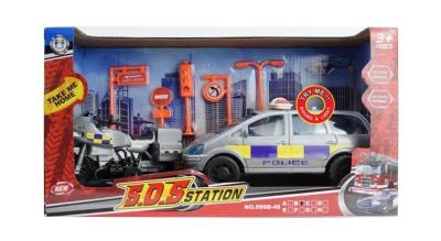 Opakowanie Auto ratunkowe z dźwiękiem i światłami + motor