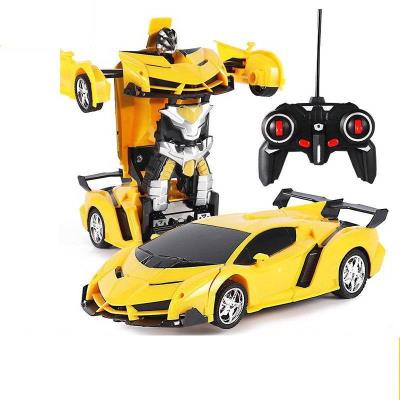 Opakowanie Auto Robot Transformers 2w1 Pilot R/C żółty