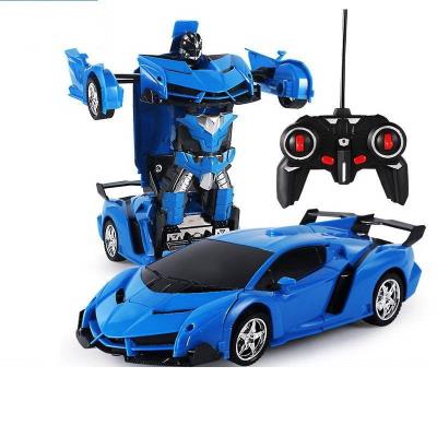 Opakowanie Auto Robot Transformers 2w1 R/C niebieski