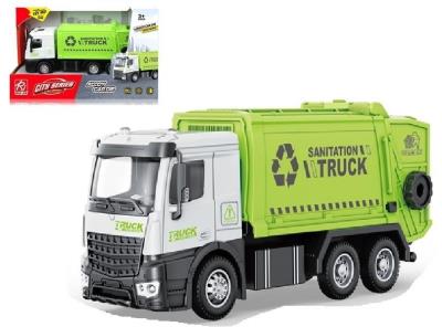 Opakowanie Auto śmieciarka 17cm