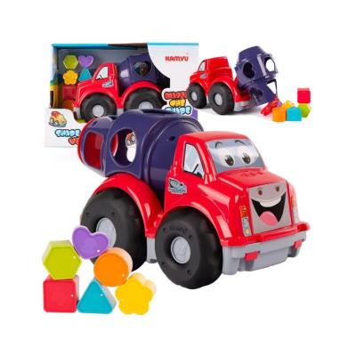 Auto sorter z klockami. Wydawca: Lena. SmakLiter.pl Opakowanie Auto sorter z klockami