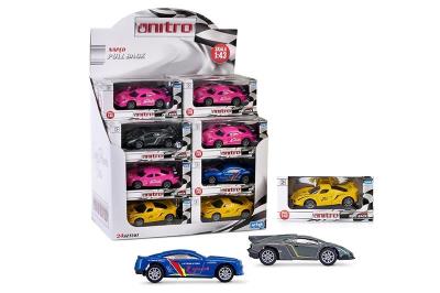 Opakowanie Auto sportowe Nitro 10 cm 1:43 mix