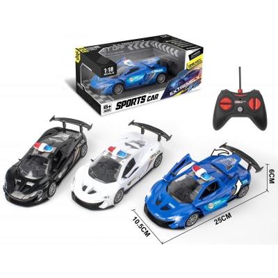 Opakowanie Auto sportowe policja na radio MIX