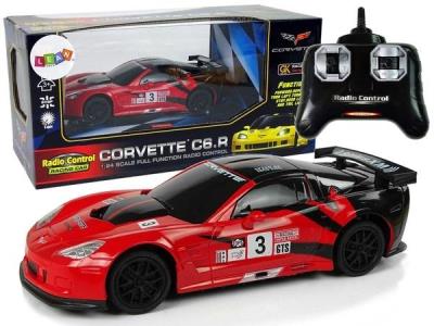 Opakowanie Auto sportowe R/C 1:24 Corvette C6.R czerwone
