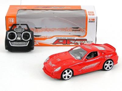 Opakowanie Auto sportowe R/C 4 funkcje 1:18
