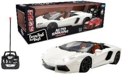 Auto sportowe R/C Toys For Boys białe. Wydawca: Artyk. SmakLiter.pl Opakowanie Auto sportowe R/C Toys For Boys białe