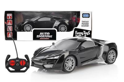 Opakowanie Auto sportowe zdalnie sterowane czarne