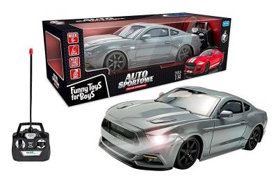 Opakowanie Auto sportowe zdalnie sterowane srebrne