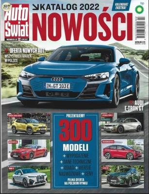 Okładka książki Auto Świat Katalog Nowości 2022 3/2021