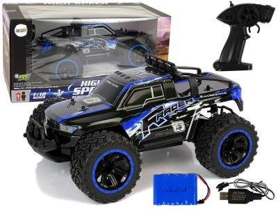 Opakowanie Auto terenowe Off-Road R/C 2.4 G 1:12 niebieskie
