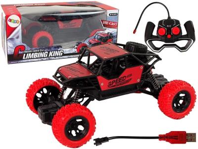 Opakowanie Auto Terenowe R/C 1:18 zdalnie sterowane czerwone