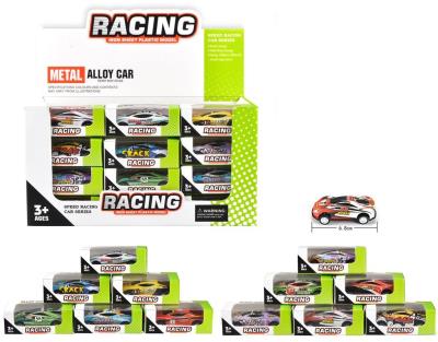Opakowanie Auto wyścigowe metalowe z napędem