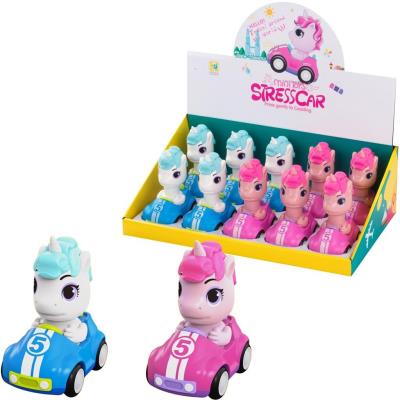 Opakowanie Auto z jednorożcem naciśnij i jedź MIX