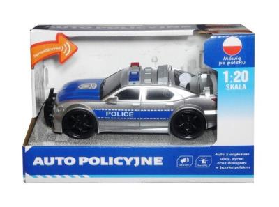 Opakowanie Auto z polskim modułem głosowym i ze światłem