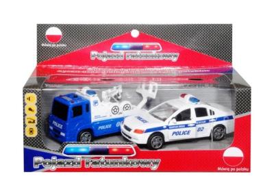 Opakowanie Auto z polskim modułem głosowym służby