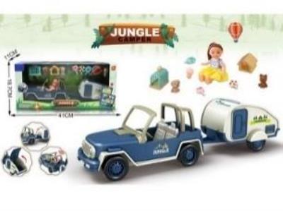 Opakowanie Auto z przyczepą