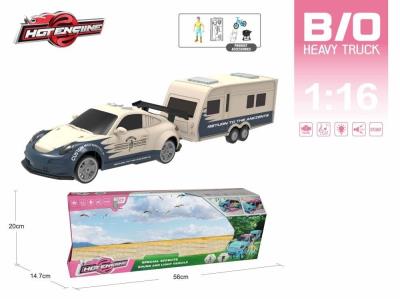 Opakowanie Auto z przyczepą kampingową