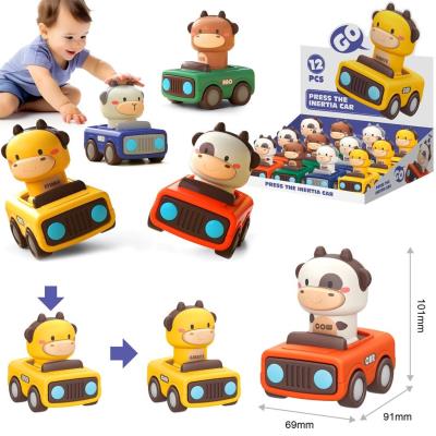 Opakowanie Auto zwierzątko naciśnij i jedź MIX