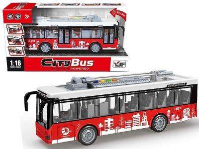 Opakowanie Autobus z napędem na koło zam. światło i dźwięk