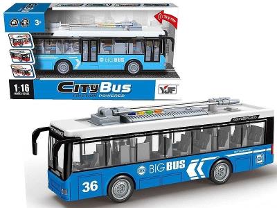 Opakowanie Autobus z napędem na koło zam. światło i dźwięk