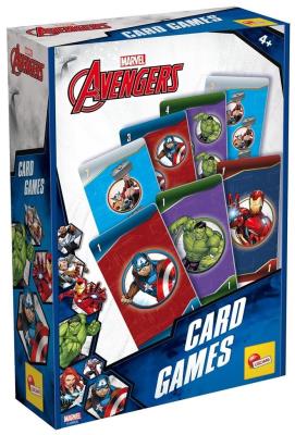 Avengers Card Games        Nowość. Wydawca: Lisciani. SmakLiter.pl Opakowanie Avengers Card Games        Nowość