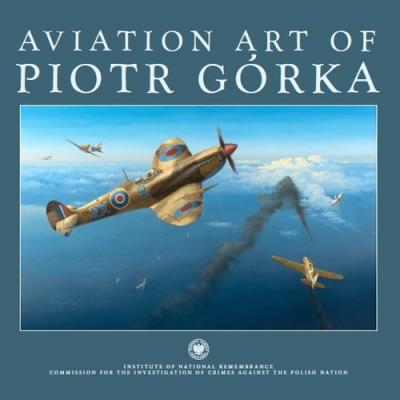 Okładka książki Aviation art of Piotr Górka