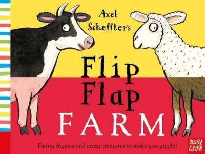 Axel Scheffler’s Flip Flap Farm. Autor: Scheffler Axel. SmakLiter.pl Okładka książki Axel Scheffler’s Flip Flap Farm