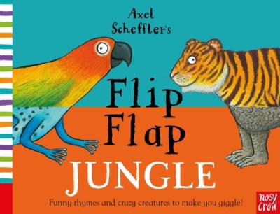 Axel Scheffler’s Flip Flap Jungle. Autor: Scheffler Axel. SmakLiter.pl Okładka książki Axel Scheffler’s Flip Flap Jungle