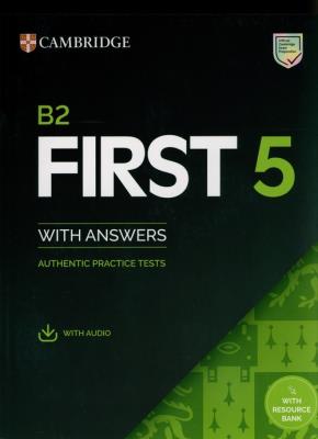 Opakowanie B2 First 5 Student's Book with Answers with Audio with Resource Bank