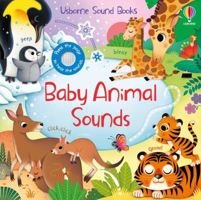 Baby Animal Sounds. Autor: Taplin Sam. SmakLiter.pl Okładka książki Baby Animal Sounds