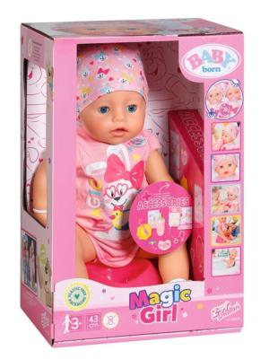 Baby born - Magic Girl 43cm. Wydawca: Zapf. SmakLiter.pl Opakowanie Baby born - Magic Girl 43cm
