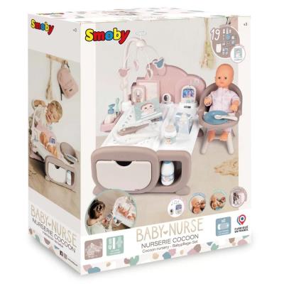 Baby Nurse Elektroniczny kącik opiekunki. Wydawca: Smoby. SmakLiter.pl Opakowanie Baby Nurse Elektroniczny kącik opiekunki