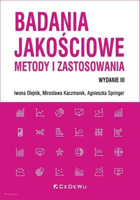 Okładka książki Badania jakościowe - metody i zastosowania (wyd. III)