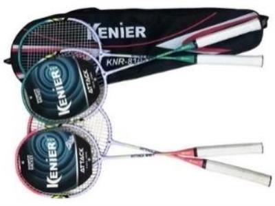 Opakowanie Badminton 1 lotka + pokrowiec mix