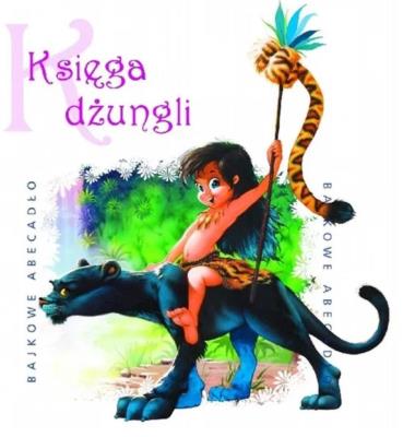 Okładka książki Bajkowe Abecadło - Księga dżungli - Audiobook